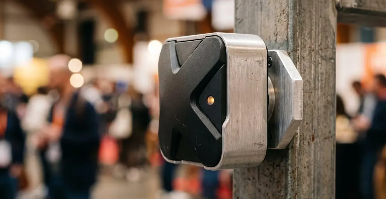 Dispositif technologique de comptage de flux installé discrètement lors d'un événement