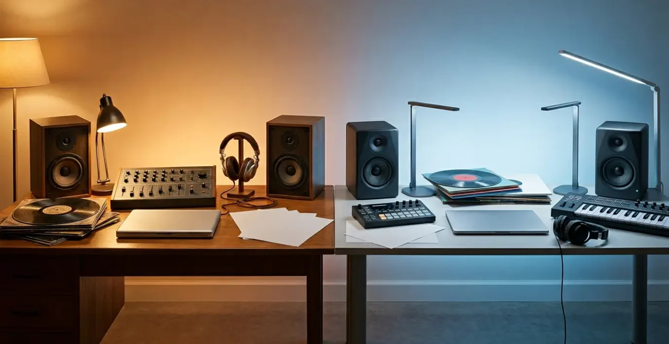 Comparaison visuelle entre deux agrégateurs de distribution musicale pour artistes independants